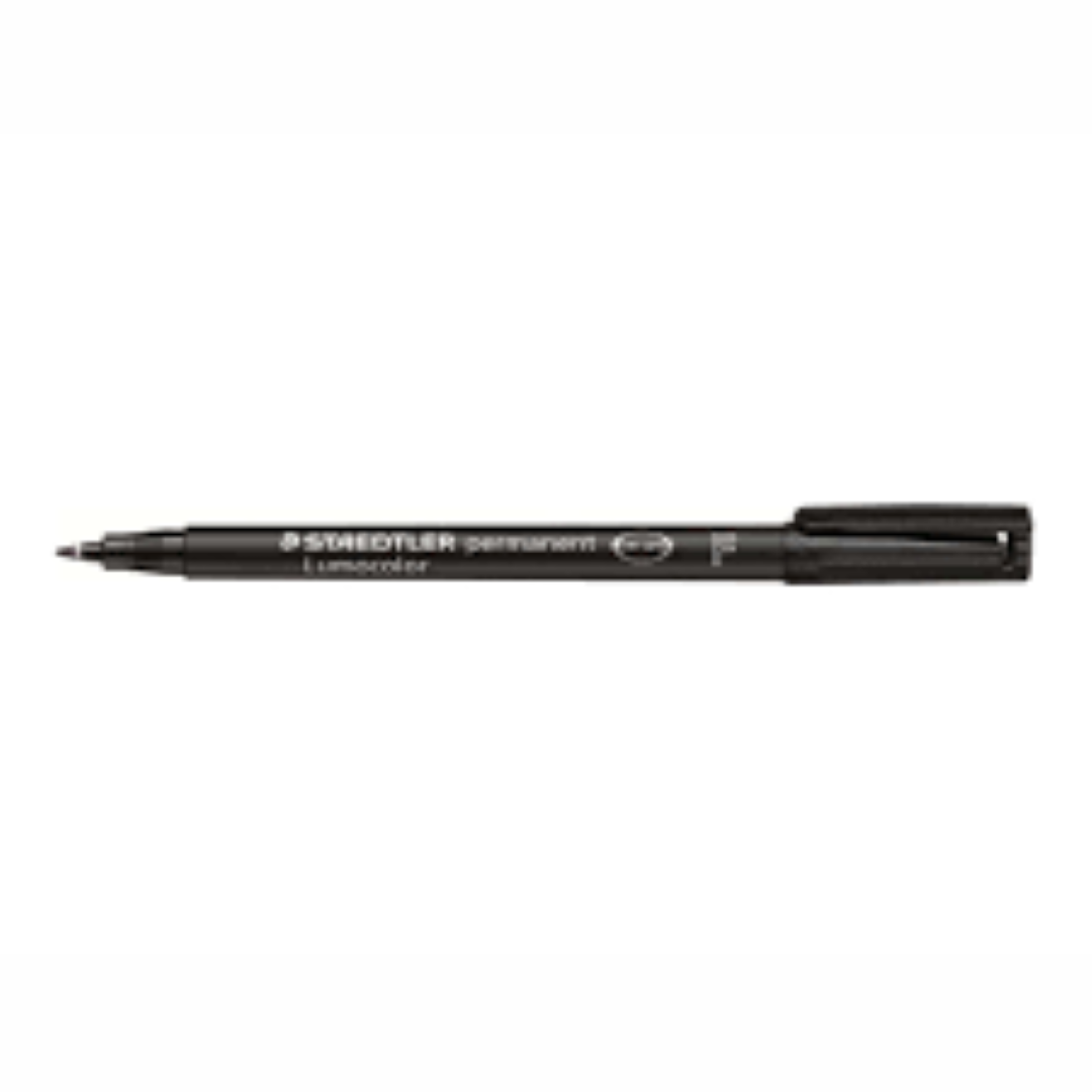 Staedtler Lumocolor OHP (M) perm. Bx=10pc BK ST-317-09